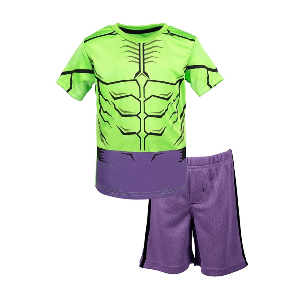 16,276
Marvel Avengers Boys Character Athletic T-Shirt & Mesh Shorts Set